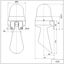 LED Horn WM Contin. tone 24VAC/DC RD thumbnail 3