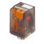 Plug-in Relay 8 pin 2 C/O 230VAC 10A, series MT thumbnail 1