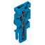 End module for 1-conductor female connector CAGE CLAMP® 4 mm² blue thumbnail 1