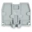 End plate with fixing flange M3 2.5 mm thick gray thumbnail 4