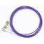 FO Pigtail LC, 50/125æm OM4, 2.0m, Easy Strip, violet,4pcs thumbnail 1
