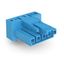 Socket for PCBs angled 5-pole blue thumbnail 1