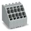 2-conductor PCB terminal block 10 mm² Pin spacing 7.5 mm gray thumbnail 1