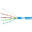 F/UTP Cable Cat.5e, 4x2xAWG24/1, PVC, Eca, blue, Box 305m thumbnail 2