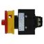 Main switch, P1, 40 A, flush mounting, 3 pole, 1 N/O, 1 N/C, Emergency switching off function, With red rotary handle and yellow locking ring, Lockabl thumbnail 24