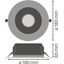 DOWNLIGHT UGR19 DALI DN155 14 W 830 WT IP54 DALI thumbnail 16