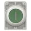 Pushbutton, RMQ-Titan, Flat, maintained, green, inscribed, Metal bezel thumbnail 4