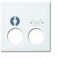 2548-020 E-914 CoverPlates (partly incl. Insert) Busch-balance® SI Alpine white thumbnail 1