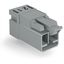 Plug for PCBs angled 2-pole gray thumbnail 2