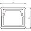 KSR60100 Edge protection ring for LKM trunking 60x100mm thumbnail 2