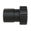 BVIRA-U180 FTNG FEM 3/4IN NW10 PA6 IP68 BLK thumbnail 1
