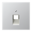 Centre plate f.1gang modular jack socket AL2969-1UA thumbnail 2