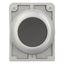 Pushbutton, RMQ-Titan, Flat, maintained, black, Blank, Metal bezel thumbnail 10