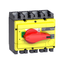 switch disconnector, Compact INS250-160 , 160 A, with red rotary handle and yellow front, 4 poles thumbnail 4