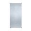 Mounting plate H=1800 W=1000 mm, 3 mm galvanized sheet steel thumbnail 2