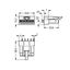 Socket for PCBs straight 5-pole black thumbnail 4