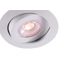 LED Slim Downlight 5W 3000K/4000K/5700K 400Lm 50° CRI 90 Flicker-Free Cutout 70-75mm (Internal Driver Included) RAL9003 THORGEON thumbnail 3