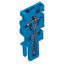 Center module for 1-conductor female connector CAGE CLAMP® 4 mm² blue thumbnail 1