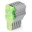 1-conductor female connector Push-in CAGE CLAMP® 1.5 mm² green-yellow/ thumbnail 1