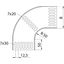 MKRB 90 15 250FT 90° bend for cable tray marine standard B250mm thumbnail 2