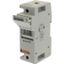 Fuse-holder, low voltage, 60 A, AC 600 V, DC 600 V, UL Class J, 40 x 83 x 125 mm, 1P, UL, CSA thumbnail 1