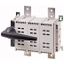 DC switch disconnector, 1250 A, 2 pole, 1 N/O, 1 N/C, with grey knob, service distribution board mounting thumbnail 1