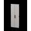 Sheet steel door, vertically divided, solid for VX IT, 800x2000 mm, RAL 7035 thumbnail 2
