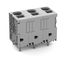 PCB terminal block 6 mm² Pin spacing 15 mm gray thumbnail 1