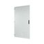 Section wide door, ventilated, left, HxW=2000x1000mm, IP42, grey thumbnail 3