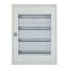 Complete flush-mounted flat distribution board with window, white, 24 SU per row, 4 rows, type C thumbnail 5