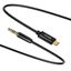 Cable / Adapter USB C plug - 3.5mm audio plug 1.2m black BASEUS thumbnail 4