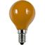LED E14 Fila Ball G45x75 230V 1W AC Orange Non-Dim thumbnail 2