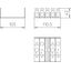 LSA-M Installation trough for 5 LSA Plus modules 5 thumbnail 2