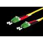 OpDAT patch cord LC-D APC/LC-D APC OS2, 2.0 m thumbnail 1