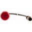 Indicator light, Flat, Cable (black) with M12A plug, 4 pole, 0.2 m, Lens Red, LED Red, 24 V AC/DC thumbnail 2