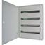 Complete surface-mounted flat distribution board, grey, 24 SU per row, 2 rows, type C thumbnail 2
