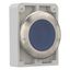 Illuminated pushbutton actuator, RMQ-Titan, flat, maintained, Blue, blank, Front ring stainless steel thumbnail 7