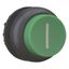 Pushbutton, RMQ-Titan, Extended, maintained, green, inscribed, Bezel: black thumbnail 6