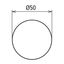 Earthing sticker for marking railway earthing products D  50mm thumbnail 2