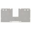 Seperator plate with jumper bar recess 2 mm thick 157 mm wide gray thumbnail 2
