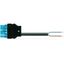 pre-assembled Y-cable Eca 2 x plug/socket black/blue thumbnail 2