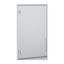 Flat metal door - for XL³ 800 cabinet Cat No 204 52 - IP 55 thumbnail 2