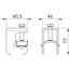 1814 ST D37 VARIO earth.termin+pres.trough for reinforcement 16-37mm 61x46x88 thumbnail 2