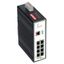 Industrial-Managed-Switch 8-port 100Base-TX PROFINET black metallic thumbnail 1