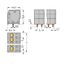 PCB terminal block 2.5 mm² Pin spacing 5 mm gray thumbnail 3