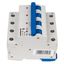 Miniature Circuit Breaker (MCB) AMPARO 10kA, C 40A, 3+N thumbnail 4