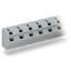 2-conductor PCB terminal block 0.75 mm² Pin spacing 10/10.16 mm gray thumbnail 4