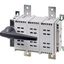 DC switch disconnector, 1250 A, 2 pole, 1 N/O, 1 N/C, with grey knob, service distribution board mounting thumbnail 4