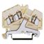 3-conductor shield terminal block 2.5 mm² center marking white thumbnail 2