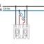 Splashproof, illuminable double push button 10 A/250 Vac with 2 N.O. o thumbnail 2